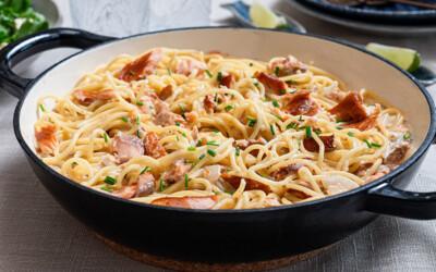 Savukirjolohipasta  